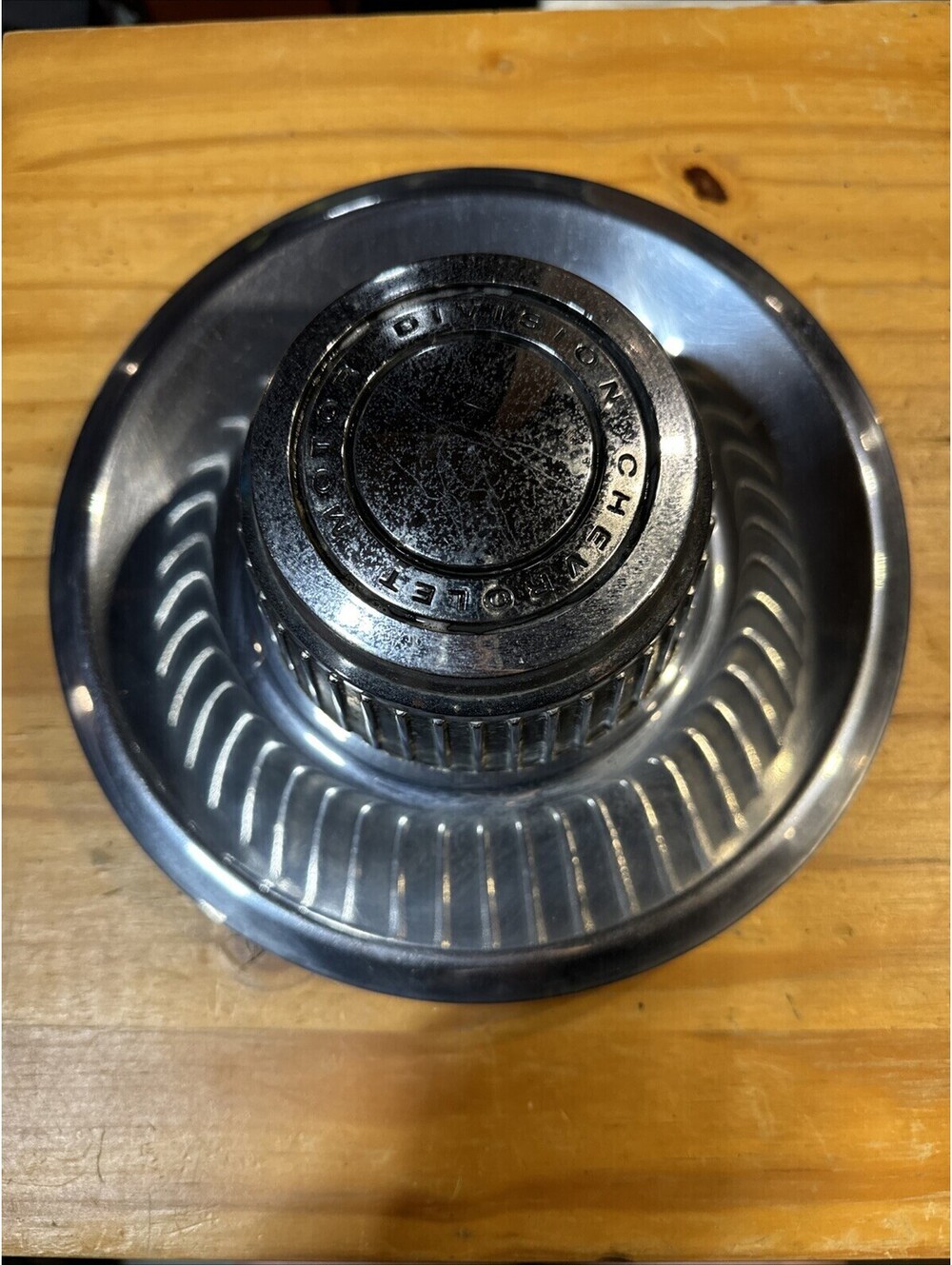 Original METAL CHEVROLET RALLY WHEEL CENTER CAP CORVETTE CAMARO CHEVELLE